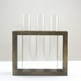 thumbnail image 4 of Terrario Innovador Transparente Con Soporte De Madera, Jarrón De Flores, Tubo De Vidrio De Mesa Para Dormitorio, Sala De Estar, Restaurante, Jardín Scienceny HA026914-01, 4 of 6