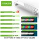 thumbnail image 3 of Iluminación led para acuario, lámpara Extensible e impermeable con Clip para pecera, CA de 110V/220v, 10w, 14w, 20-60CM, 3 of 4