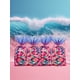 thumbnail image 4 of 30 bolsas de plástico para envolver alimentos y dulces con temática oceánica, en forma de escamas de peces de color azul y rosa, para fiestas, tiendas de dulces y envoltorios de regalo de alimentos y, 4 of 5