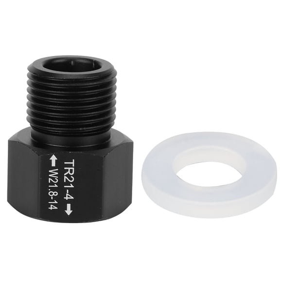 Bottle Female Thread TR21x4 To Male Thread W21.8-14 CO2 Tank Adapter Soda Cylinder Converter