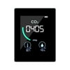 IRFORA CO2 Meter Indoor Carbon Dioxide Detector with Heat Dissipation Hole Semiconductor Induction LCD Display Humidity Meter
