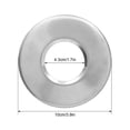 thumbnail image 3 of serony 2 Pieces Stainless Steel Swimming Pool Ladder Cover Plate Replacement Detachable Glossy Handrail Plates Part Accessories, 3 of 6