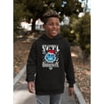 thumbnail image 2 of Yeti Christmas Cheer - Festive Frozeti Dippin’ Dots Graphic Youth's Hoodie, 2 of 4
