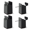 thumbnail image 2 of Bed Risers, 4 Inch Adjustable Desk Riser Blocks with Screw Clamp 4 Pack Heavy Duty Chair Raisers Fits 0-2 Inch Widths, 2 of 7
