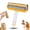 Orange, variant on Reusable Pet Hair & Fur Lint Roller & Remover for Cat & Dog Hair on Couch, Carpet, Car and Bedding Seat Cleaning Tool