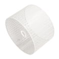 thumbnail image 4 of Pantalla de lámpara de tambor E27 E14 Clip en forma de hoja de abeto, cubierta de pantalla decorativa de Metal hueca para lámpara de techo de pared de mesa, color blanco, 4 of 10