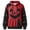 H1114 Red, variant on SJLDQY Halloween Hoodies for Women Pumpkin Face Graphic Hoodie Hallowmas Long Sleeve Casual Patchwork Pullover Hooded Sweatshirts with Pockets