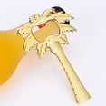 thumbnail image 2 of Grandest Birch Creative Bottle Opener Non Slip Coconut Tree Shape Wedding Favors Palm Gold Color Wine Bottle Opener for Home Bottl, 2 of 8