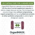 thumbnail image 2 of 2,000mg Organic Beetroot Capsules 120 Count HIGHEST POTENCY Beetroot Powder In Double Dose Large Size ​​Vegan Capsules (1,000mg Per Capsule X2)., 2 of 8