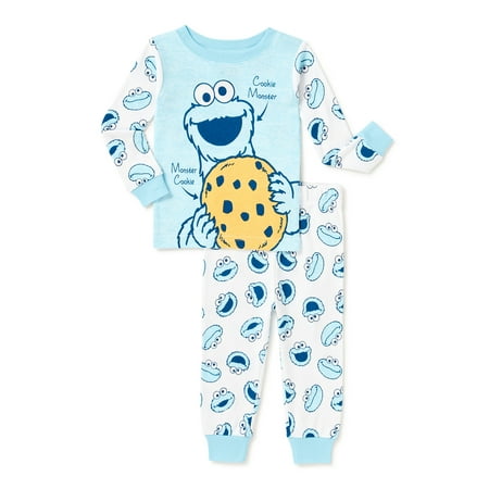 Sesame Street Baby Boy Cotton Sleepwear, Sizes 9M-24M
