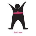 thumbnail image 3 of 100% Pure Bamboo Cotton Bra Liner (White, 9-pk, L) - Wicking, antibacterial, odor-proof, 3 of 4