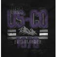 thumbnail image 2 of Colorado Rugged Mountain Peak Vintage Men's Graphic T Shirt Tees Brisco Brands S, 2 of 4