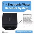thumbnail image 4 of Electronic Water Descaler System Reduces Limescale Rust and Minerals No Chemicals Easy Installation 10w US Plug, 4 of 7