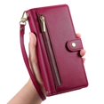 thumbnail image 5 of DF-011 For Xiaomi Poco X7 Pro 5G Redmi Turbo 4 5G Case Zipper Pocket Wallet Leather Phone Cover with, 5 of 5