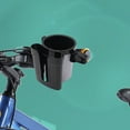 thumbnail image 5 of Bike Cup Holder under $5! CQCYD 2-in-1 Universal Cup and Phone Holder, Bike Cup Holder for Stroller Wheelchair Scooter, Adjustable Clamp with Rubber Pad for Handlebar, Drink Bottle, 5 of 6