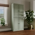 thumbnail image 3 of Palace Imports 100% Solid Wood Kitchen Pantry Storage Cabinet with Doors and Adjustable Shelves, Sage, 3 of 8