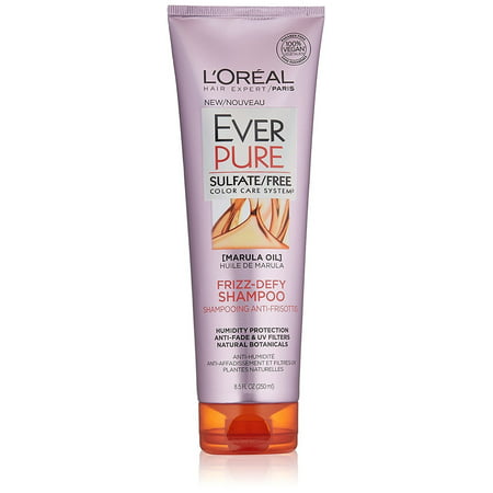 L'Oréal Paris EverPure Sulfate Free Frizz Defy Shampoo, 8.5 fl.
