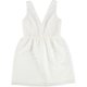 thumbnail image 1 of bar III Womens Illusion-Stripe Fit & Flare Dress, Blanco, 2, 1 of 2