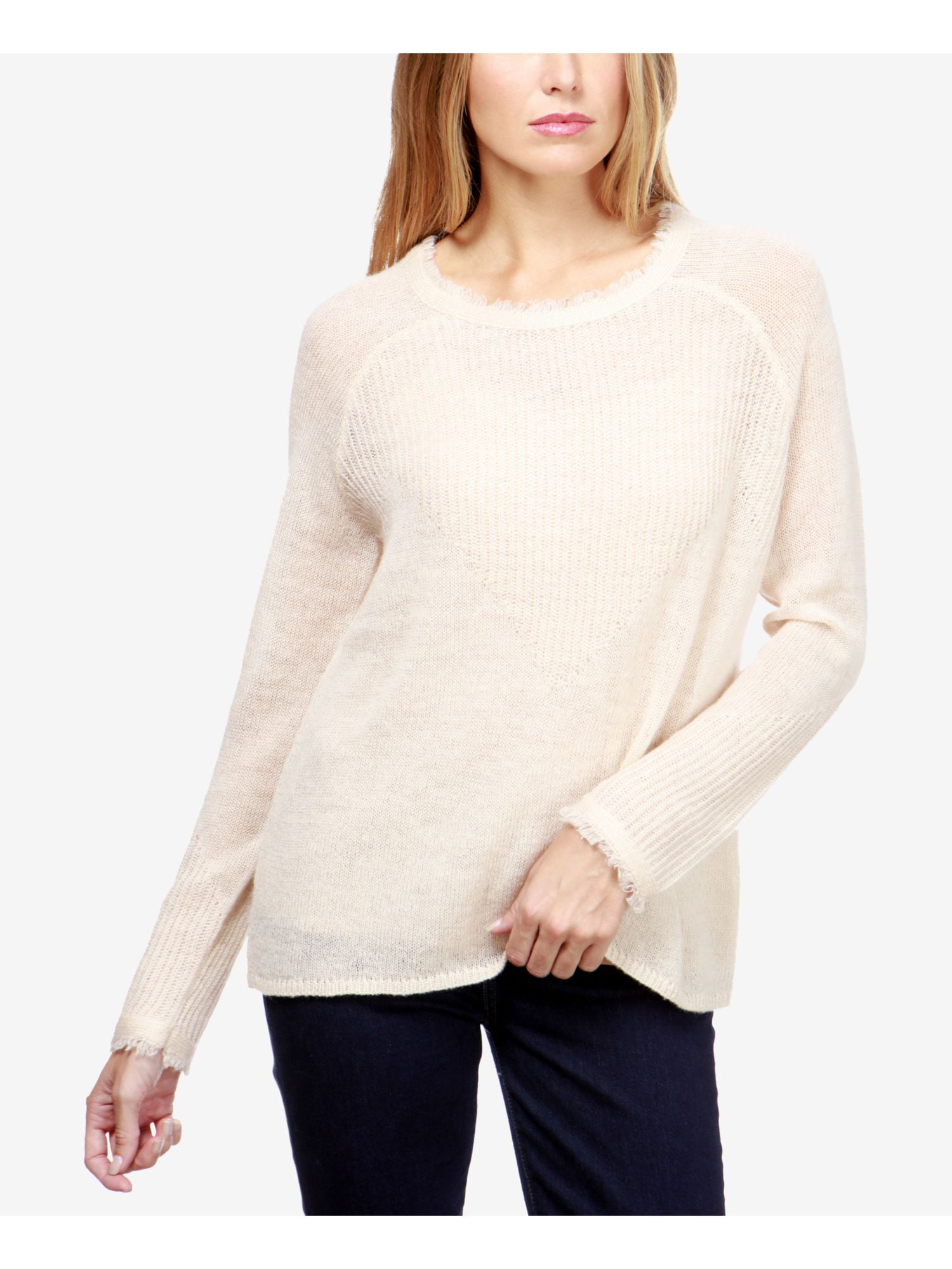 LUCKY BRAND Womens Beige Long Sleeve 