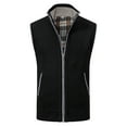 thumbnail image 1 of Mens Autumn And Winter Printed Pocket Knitted Wool Cardigan Vest Sweater Vest, 1 of 6