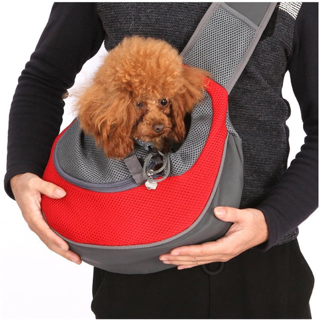 Bolsa de Transporte-Viaje Transpirable Ajustable Portátil Para Mascotas A Tamaño L azul cielo Grande LIKEPET LP-BV01L
