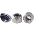 thumbnail image 2 of Tuerca de seguridad de nailon M2.5 (2,5 mm), tuercas hexagonales, tuercas de seguridad antisueltas autoblocantes en acero inoxidable 304 Ormromra XDWJ-139-7, 2 of 7