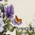 thumbnail image 4 of CCTFS Flowers and butterflies reflect spring Fall Kitchen Mats Set of 2,Xmas Winter Seasonal Farmhouse Home Seasonal Decorations Rugs for Floor - 16''*24'' and 17''*47'' in, 4 of 10