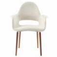 thumbnail image 1 of Chaise beige organique Plata Décor Import, 1 of 3