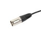 thumbnail image 3 of 4x Negro XLR Hembra Enchufe a Doble Enchufe Macho Adaptador de Cable de Micrófono 4 piezas, 3 of 8
