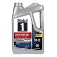 thumbnail image 1 of Aceite de motor Mobil 1 de alto kilometraje, totalmente sintético, 5 W-20, 5 litros, 1 of 7