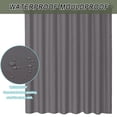 thumbnail image 3 of MesaSe Shower Curtain for Bathroom  Decor 72x72  Blocking Light  Anti-light  Water proof  Solid Color, 3 of 20