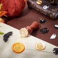 thumbnail image 5 of Book Pumpkin Wax Seal Stamp Halloween Pumpkin Wax Sealing Stamp 25mm Head Replacement Brass Stamp Decorating on Envelope Invitation Wedding Halloween Party Gift, 5 of 9