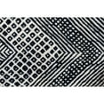 thumbnail image 5 of Sonoma Benzara Black and White Viscose Area Rug, 5 of 7