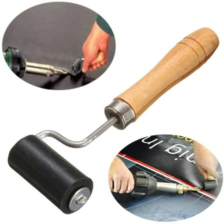 Air Roller - 160mm Plastic Silicon Welding Roller Brush Black For Hot Air Torch Gun Pistol