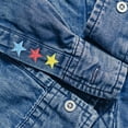 thumbnail image 5 of Uxcell 33Pcs Star Patches Iron on Patches Sew Embroidered Yellow 1.1 inch, 5 of 6