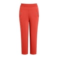 thumbnail image 4 of Capri Pants for Women High Waist Stretch Pull on Golf Capris Dressy Casual Work Pant with Pockets, 4 of 5