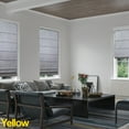 thumbnail image 2 of Yellow Blinds Cordless Blackout Roman Shade, Lexington Gainsboro - 23"W X 72"H, 2 of 7