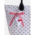 thumbnail image 3 of No Boundaries Women’s Sneaker Bag Charms, White, 3 of 3