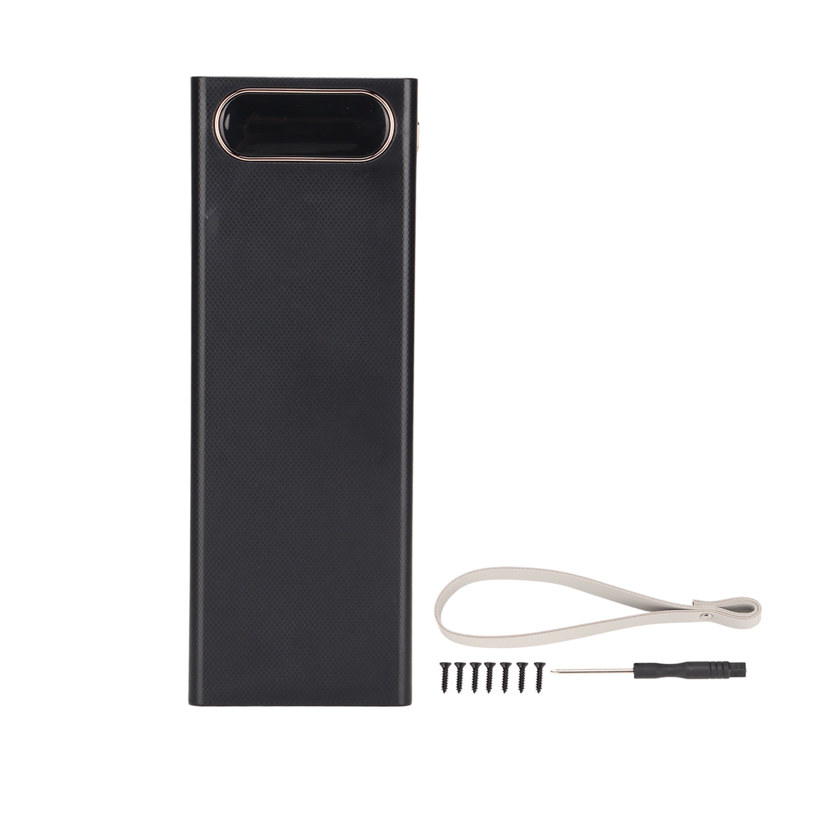 Power Bank Case,L20 18650 Battery Holder DIY Power Bank Portable Charger Smart Functionality