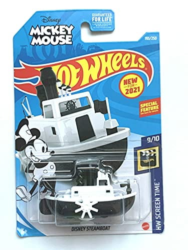 2021 Hot Wheels Disney Steamboat HW SCREEN TIME 9/10 MICKEY MOUSE. 