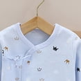 thumbnail image 5 of Gubotare Winter Pajamas for Toddler Girls Girls Pajamas - Soft PJs for Kids - Matching, Long Sleeve Toddler Pajamas for Girls 0 3 Months (Blue,0-3 Months), 5 of 7
