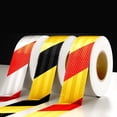 thumbnail image 2 of lixuesong Waterproof 50m Reflective Tape Roll For Vehicles Trucks High Visibility Warning Strips 5cm Wide Weather Resistant, 2 of 3