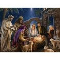 thumbnail image 1 of Pintura de diamantes 5D DIY, bordado religioso de Jesús, arte de Navidad, conjunto de mosaico redondo y cuadrado completo, punto de cruz, decoración del hogar, regalo, 1 of 4