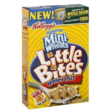 Kelloggs Mini Wheats Frosted Cereal, 14.5 oz