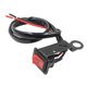 thumbnail image 4 of Interruptor Modificación Apagado Vehículo Eléctrico para Motocicleta ATV Interruptor Faro LED Arnés Fijación para Espejo Retrovisor, 4 of 9