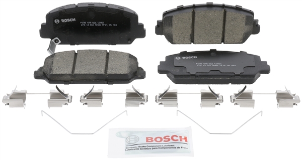 Bosch BC1625 QuietCast Premium Ceramic Disc Brake Pad Set For Acura: 2013-2017 RDX, 2014-2017 RLX; Front
