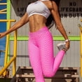 thumbnail image 3 of Pantalones de Vientre Mujer Leggings Pantalones Deportivos de Yoga Pantalones Deportivos Pantalones de Fitness Pantalones para para Deportes Vi - 粉色 M, unico SM SunniMix Pantalones de yoga para mujeres, 3 of 8