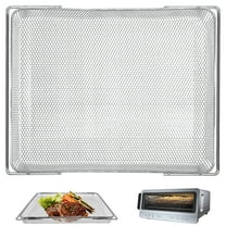 GCQ Air fryer Accessories for Ninja Flip Toaster Oven & Air Fryer SP151, 13.8''× 10.6'' Food Grade Stainless Steel Air Fryer Replacement Parts Basket Grill Rack, Dishwasher Safe