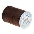 thumbnail image 1 of 60d Flat Polyester Cord Roll Sewing Thread Thread Sewing Thread for Leather Sewing Coffee, 1 of 8