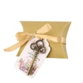 thumbnail image 1 of Key Opener with Escort Tag Cards Ribbon Gift Wedding Holiday Decorations, Vintage Master Key Opener Accompanies Tag Cards and Key Chains, 1 of 8